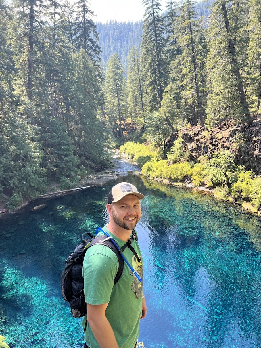 Chris Mckeown at Tamolitch-Falls-Blue-Pool