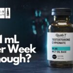 1 mL of testosterone per week enough