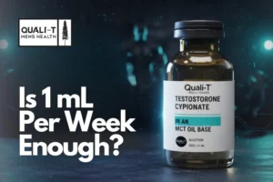 1 mL of testosterone per week enough