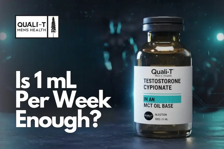 1 mL of testosterone per week enough
