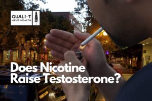 Does Nicotine increase testosterone?