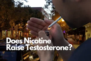 Does Nicotine increase testosterone?