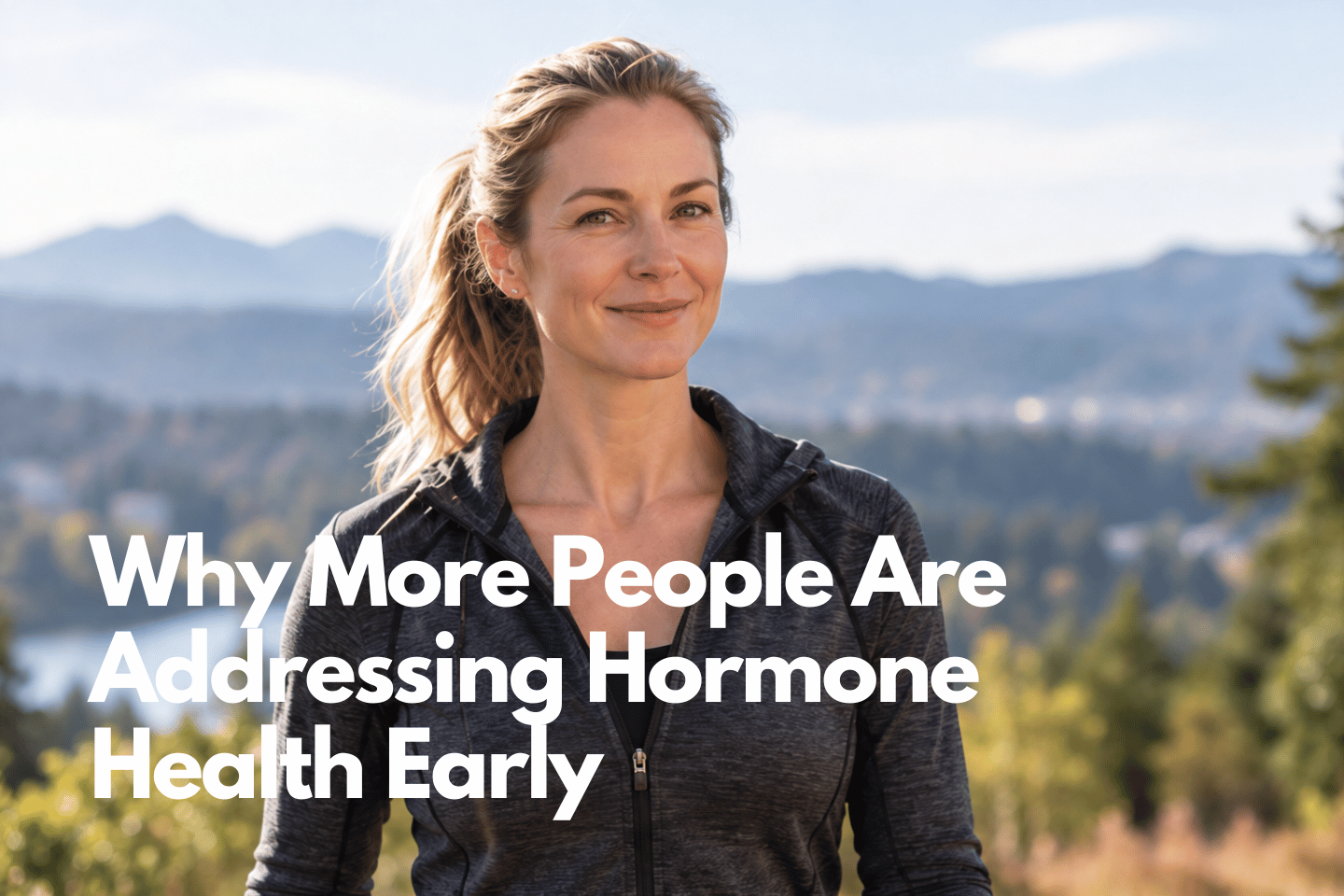 35 year old woman thinking about Hormone Health